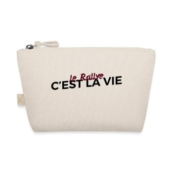 Le rallye c'est la vie - Trousse biologique - nature - Devant