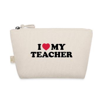 I love my teacher - Trousse biologique - nature - Devant