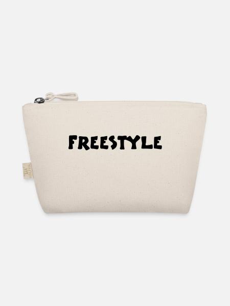 freestyle2_vec_1 - Bio-Täschchen - Natur - Vorne