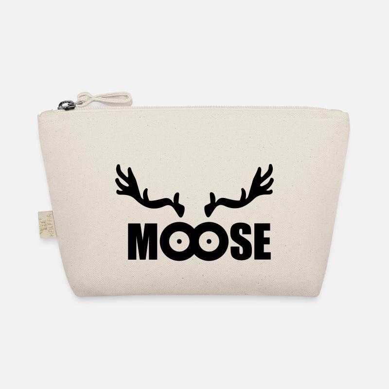 Moose (black) Bio-Täschchen
