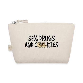 sex_drugs_and_cookies - Organic Pouch - nature - Front