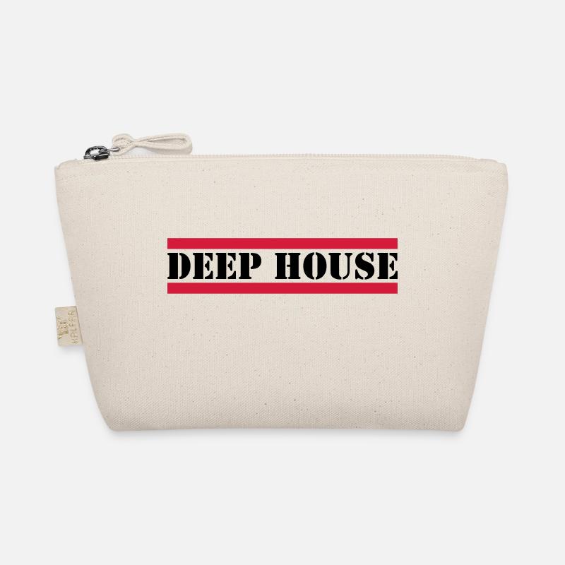 Deep House avec des lignes rouges Trousse biologique