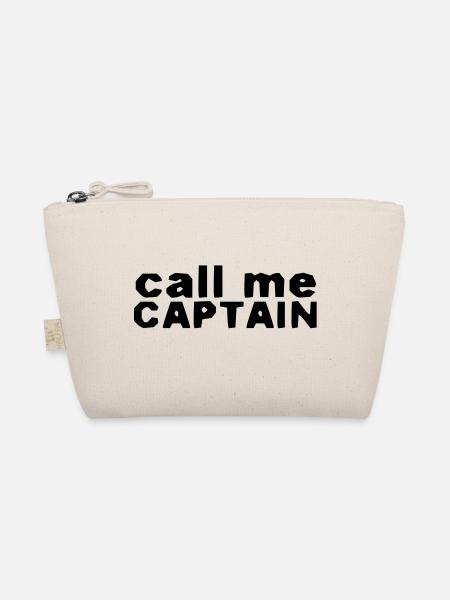 call me captain - Organic Pouch - nature - Front