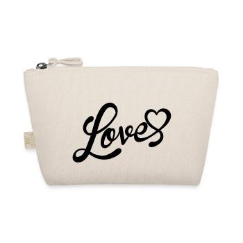 love - Organic Pouch - nature - Front