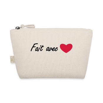 fait avec amour - Trousse biologique - nature - Devant