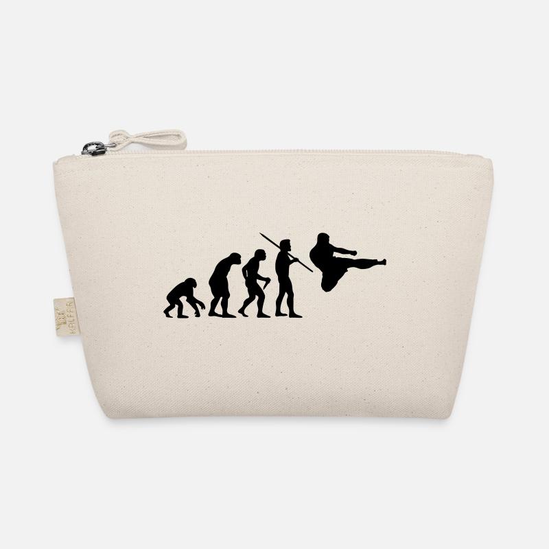 Evolution of Man - Martial Arts - Organic Pouch - nature