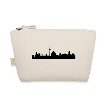 Skyline Berlin - Bio-Täschchen - Natur - Vorne