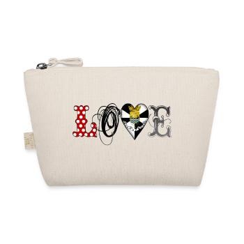 amour lisboa noir - Trousse biologique - nature - Devant