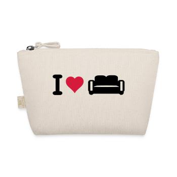 I love coffee - Organic Pouch - nature - Front