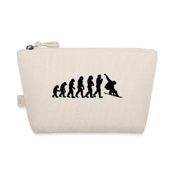 snowboard evolution - Bio-Täschchen - Natur - Vorne