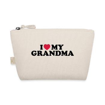 I love my grandma - Organic Pouch - nature - Front