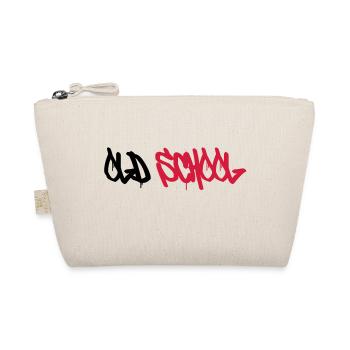 Old School ! - Organic Pouch - nature - Front