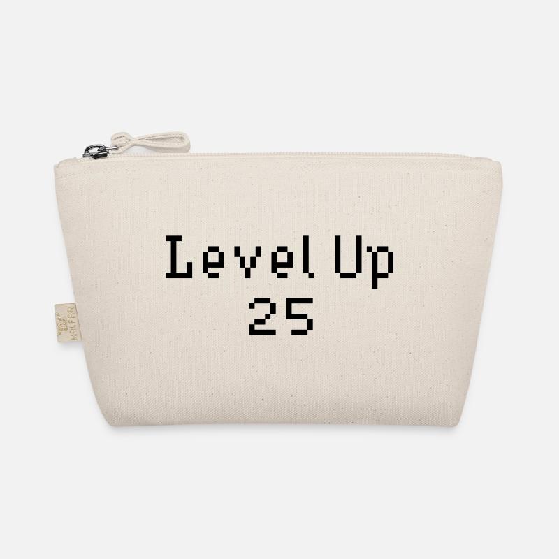 Level Up - 25th Birthday Organic Pouch