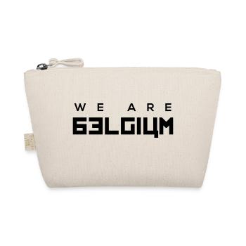 we are belgium - belgie - 2018 - t shirt - Organic Pouch - nature - Front