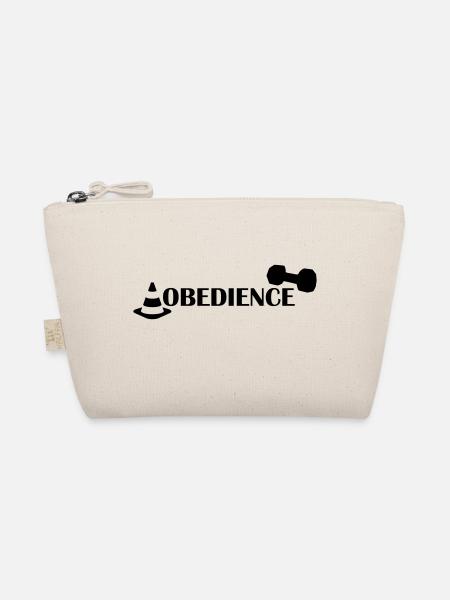 Obedience - Bio-Täschchen - Natur - Vorne