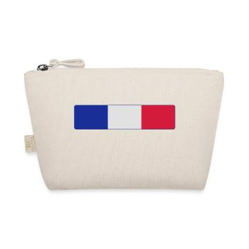 Made in FRANCE ! - Bio-Täschchen - Natur - Vorne