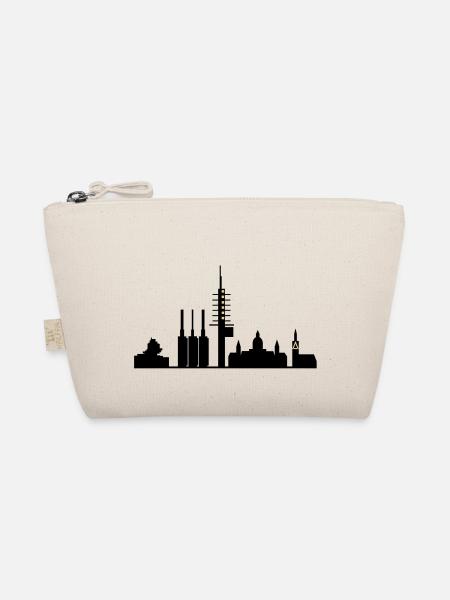 Hannover skyline - Bio-Täschchen - Natur - Vorne