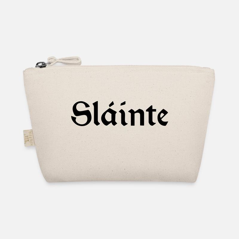Slainte text uk Organic Pouch