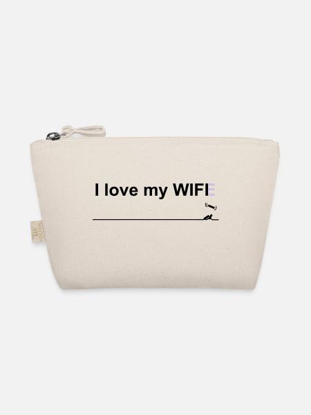 I love my wifi wife - Trousse biologique - nature - Devant
