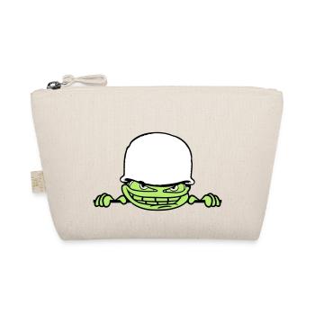 wall wall face head soldier camouflage war ar - Organic Pouch - nature - Front