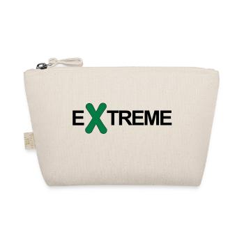 SNOWBOARD, Extreme snowboarding, winter, snow - Organic Pouch - nature - Front