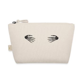 skelett_haende_2___f1 - Organic Pouch - nature - Front