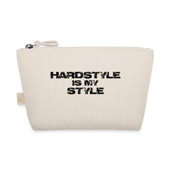 hardstyle is my style - Bio-Täschchen - Natur - Vorne
