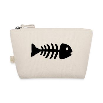 fisch_1___f1 - Bio-Täschchen - Natur - Vorne