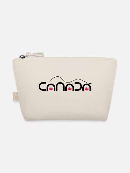 Canada Kanada Ahornblatt - Bio-Täschchen - Natur - Vorne