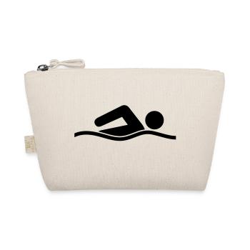 swimming__f1 - Bio-Täschchen - Natur - Vorne