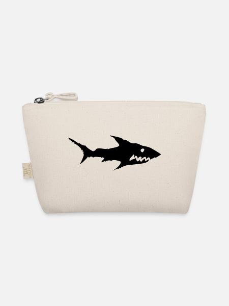 Shark 01 - Bio-Täschchen - Natur