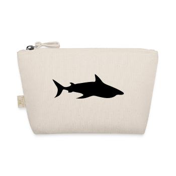 Hai Haifisch - Bio-Täschchen - Natur - Vorne