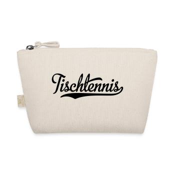 tischtennis - Bio-Täschchen - Natur - Vorne