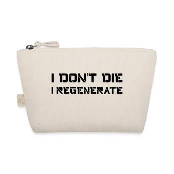 I don't die I regenerate (Doctor Who) - Trousse biologique - nature - Devant