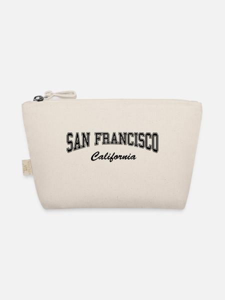 San Francisco California - Bio-Täschchen - Natur