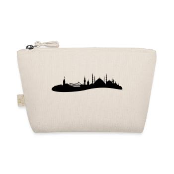 Skyline Istanbul - Bio-Täschchen - Natur - Vorne