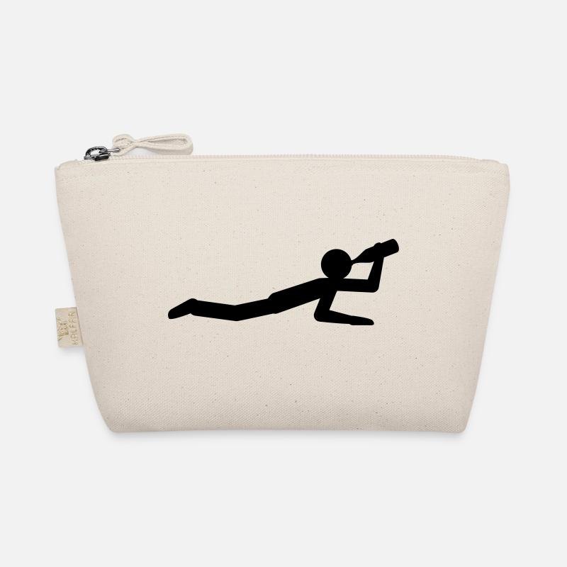 Drunkard On The Ground Bio-Täschchen