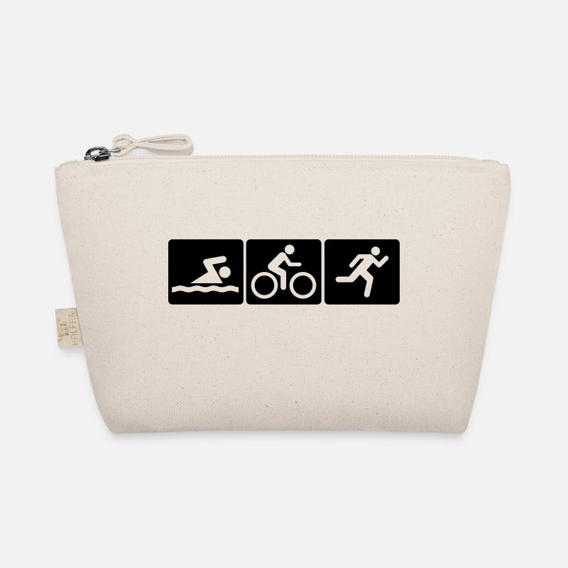 Triathlon - Bio-Täschchen - Natur