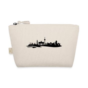 Berlin Skyline - Bio-Täschchen - Natur - Vorne
