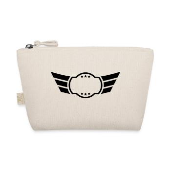 Wings Logo - Bio-Täschchen - Natur - Vorne