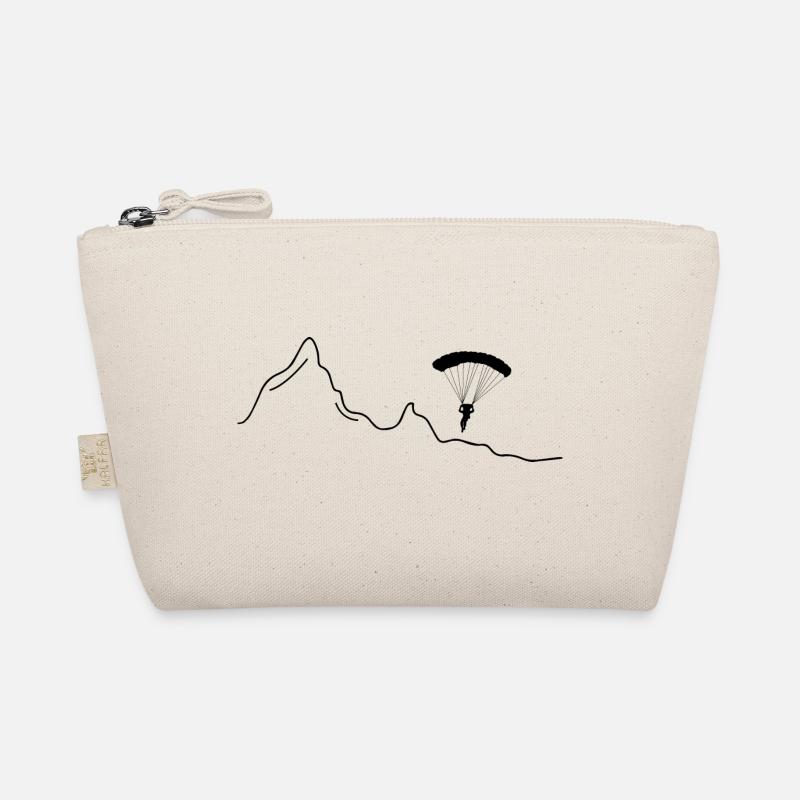 Paragliding extreme sport paraglider Organic Pouch
