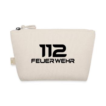 Feuerwehr 112 - Shirt - Bio-Täschchen - Natur - Vorne