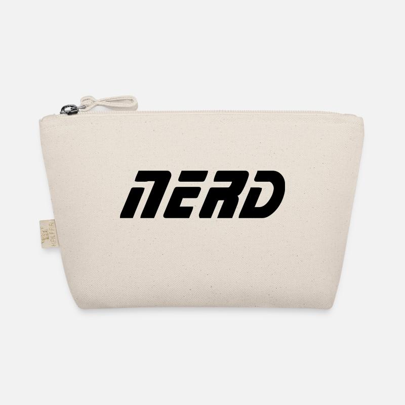Star Tre Nerd Trekkie - Bio-Täschchen - Natur