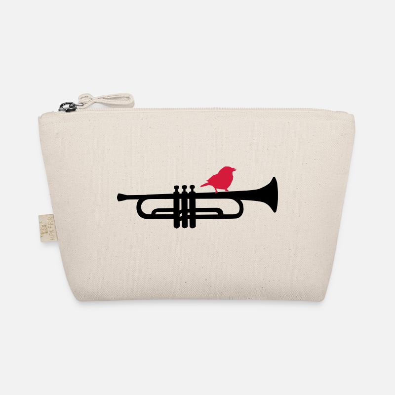 trumpet - Bio-Täschchen - Natur
