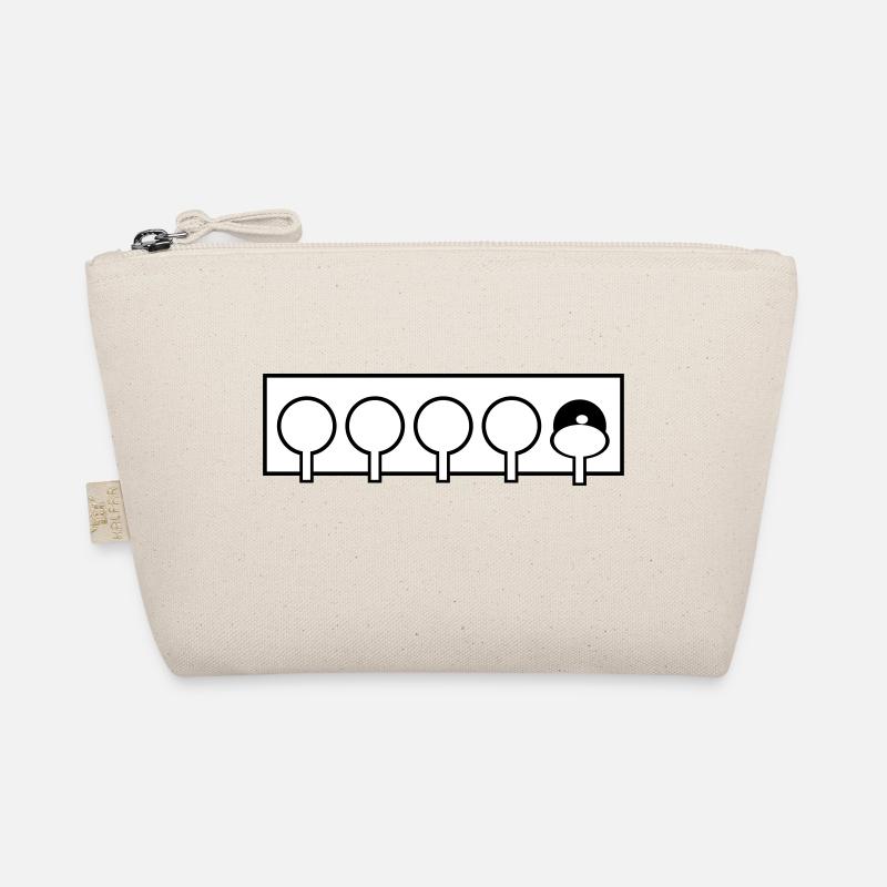 Biathlon shooting range, target Organic Pouch