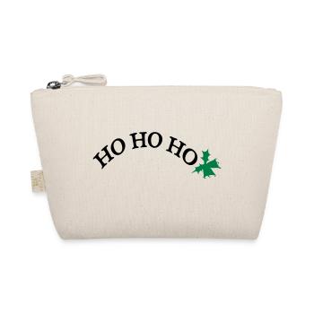HO HO HO X-MAS cloche - Trousse biologique - nature - Devant