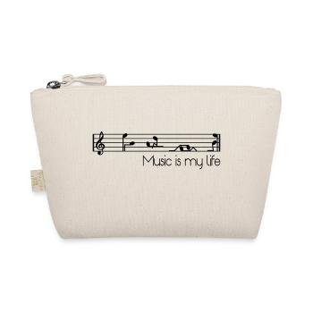 la musique est ma vie - Trousse biologique - nature - Devant