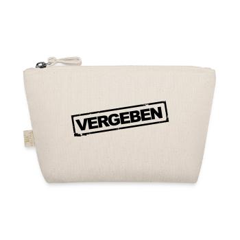Vergeben - Bio-Täschchen - Natur - Vorne