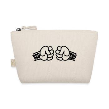 Brothers for Life Graffiti Design - Organic Pouch - nature - Front