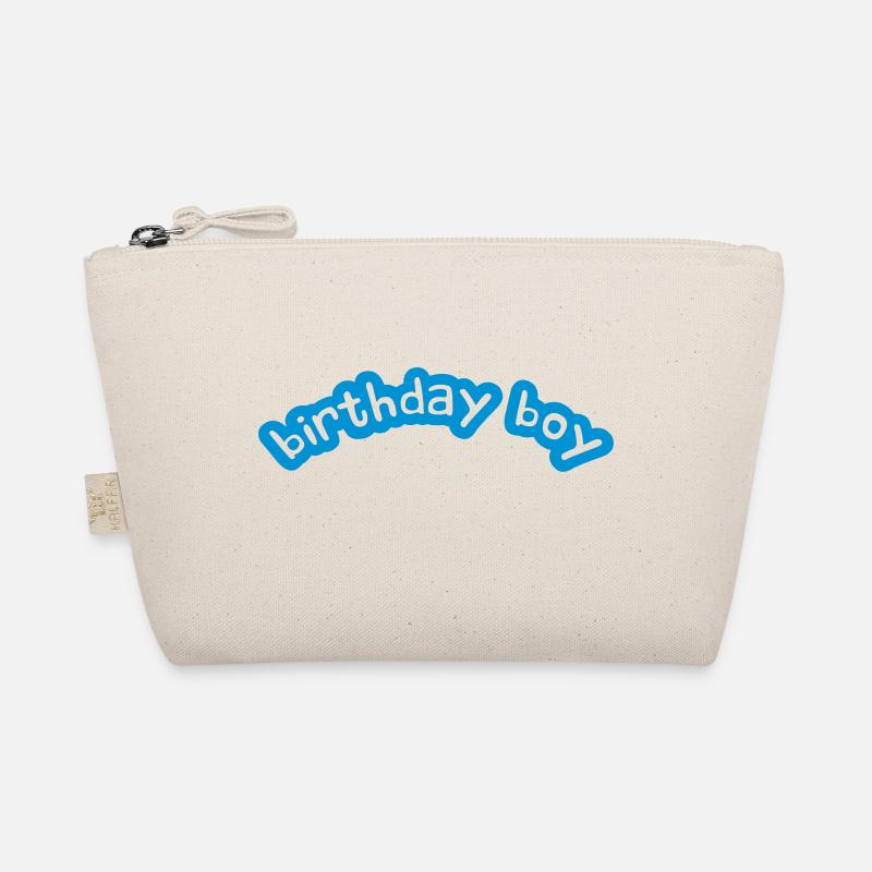 Happy Birthday Boy Comic Logo Bio-Täschchen
